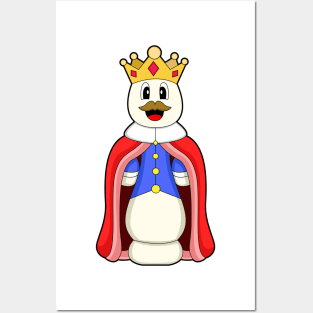 Chess piece King Chess Posters and Art